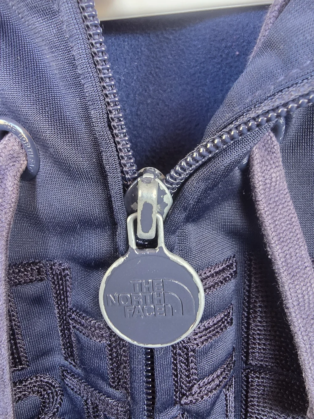 The North Face Men’s Navy Zip-Up Hooded Jacket